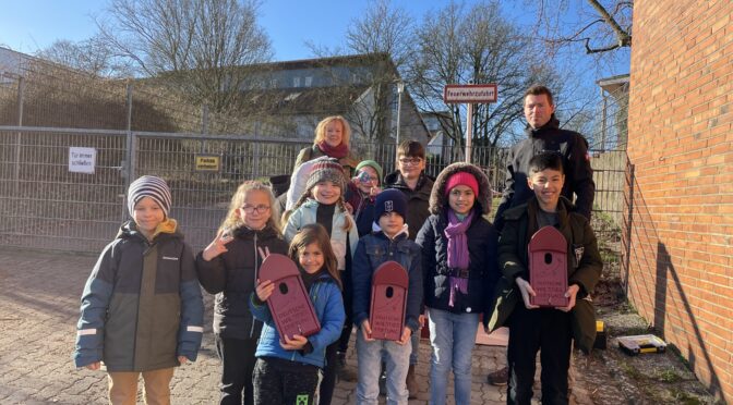 Projekt: „Spatzenretter Hamburg – Weltstadt rettet Weltvögel“ an der Schule Grumbrechtstraße